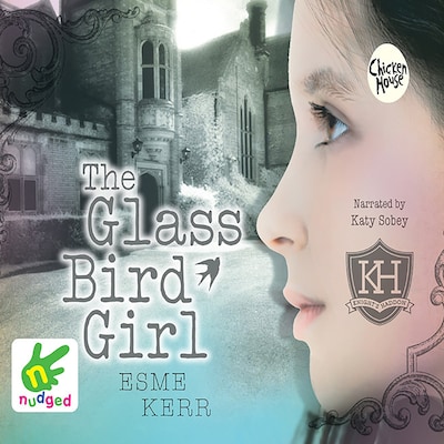 The Glass Bird Girl – omslag til lydbogen af Esme Kerr