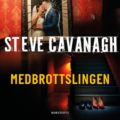 Medbrottslingen – omslag till ljudboken av Steve Cavanagh