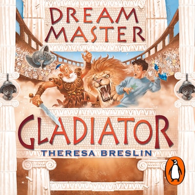 Dream Master: Gladiator – omslag til lydbogen af Theresa Breslin