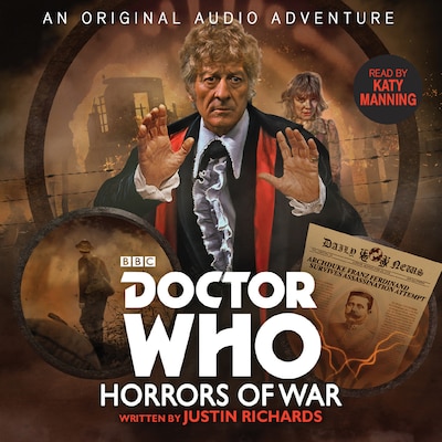 Doctor Who: Horrors of War – omslag til lydbogen af Justin Richards