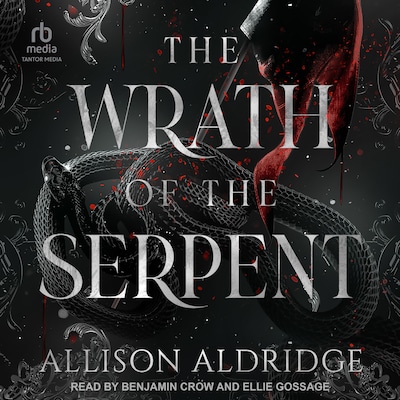 The Wrath of the Serpent – omslag til lydbogen af Allison Aldridge
