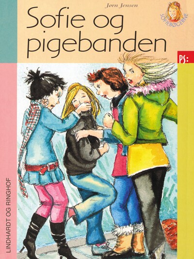 Sofie og pigebanden – omslag til lydbogen af Jørn Jensen