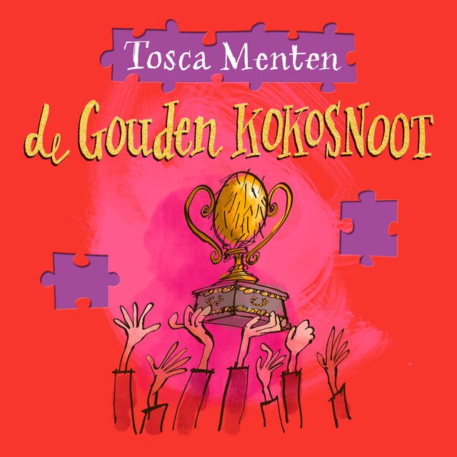 De Gouden Kokosnoot – omslag van het luisterboek van Tosca Menten