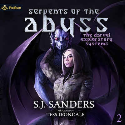 Serpents of the Abyss – omslag til lydbogen af S.J. Sanders