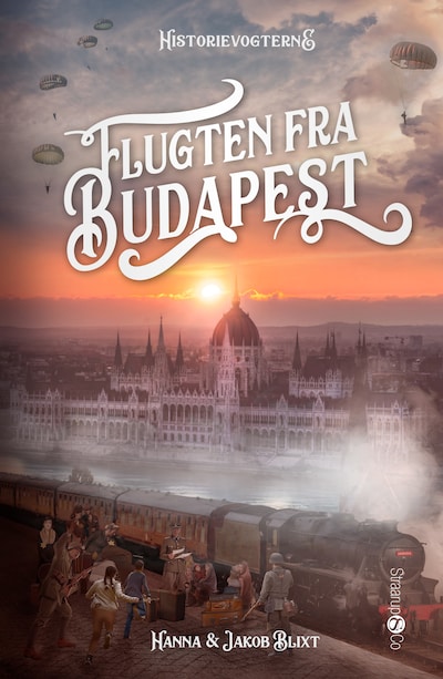 Flugten fra Budapest – omslag til lydbogen af Hanna og Jakob Blixt