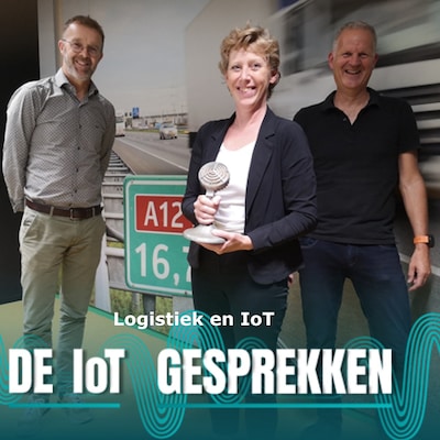 Logistiek en IoT – omslag van het luisterboek van Robert Heerekop