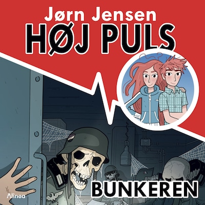 Høj puls 1 - Bunkeren – omslag til lydbogen af Jørn Jensen