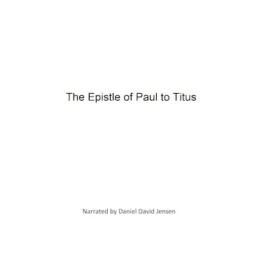 The Epistle of Paul to Titus