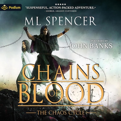 Chains of Blood – omslag til lydbogen af ML Spencer
