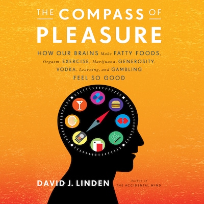 The Compass of Pleasure – omslag til lydbogen af David J Linden