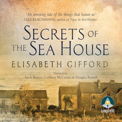 Secrets of the Sea House – omslag til lydbogen af Elisabeth Gifford
