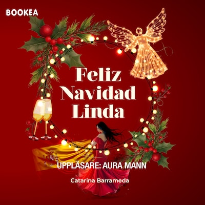 Feliz Navidad Linda – omslag till ljudboken av Catarina Barrameda