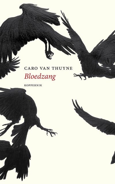 Bloedzang – omslag van het luisterboek van Caro Van Thuyne