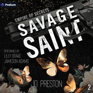Savage Saint: Empire of Secrets, Book 2 – omslag till ljudboken av Jo Preston