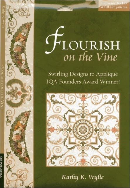 Flourish on the Vine: Swirling Designs to Appliqué – omslag til lydbogen af Kathy K Wylie