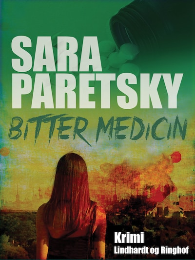 Bitter Medicin – omslag til lydbogen af Sara Paretsky
