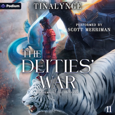 The Deities' War – omslag til lydbogen af Tinalynge