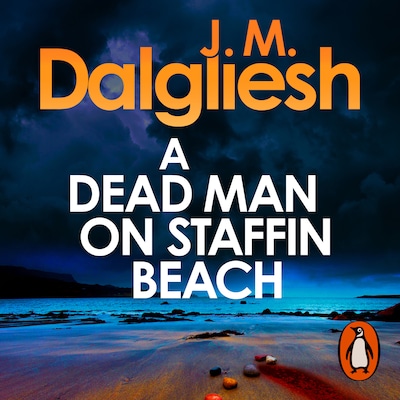 A Dead Man on Staffin Beach – omslag til lydbogen af J. M. Dalgliesh