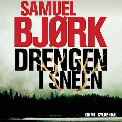 Drengen i sneen – omslag til lydbogen af Samuel Bjørk