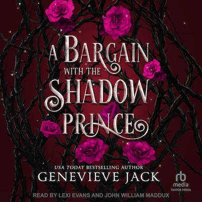 A Bargain With The Shadow Prince – omslag til lydbogen af Genevieve Jack