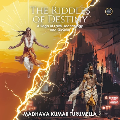 The Riddles of Destiny – omslag til lydbogen af Madhava Kumar Turumella