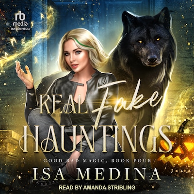 Real Fake Hauntings – omslag til lydbogen af Isa Medina