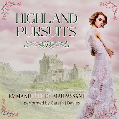 Highland Pursuits – omslag til lydbogen af Emmanuelle de Maupassant