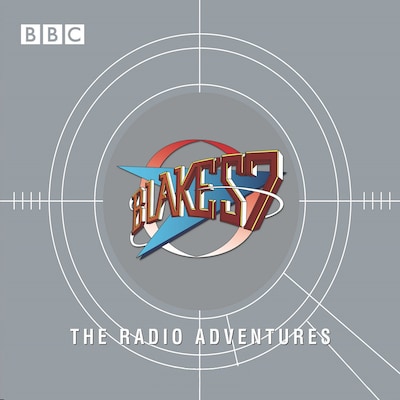 Blake's 7 The Radio Adventures – omslag til lydbogen af Barry Letts