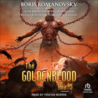 The Goldenblood Heir: Book 5 – omslag til lydbogen af Boris Romanovsky