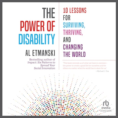 The Power of Disability – omslag til lydbogen af Al Etmanski