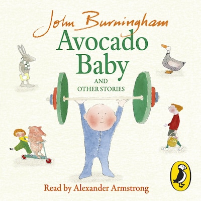 Avocado Baby and Other Stories – omslag til lydbogen af John Burningham