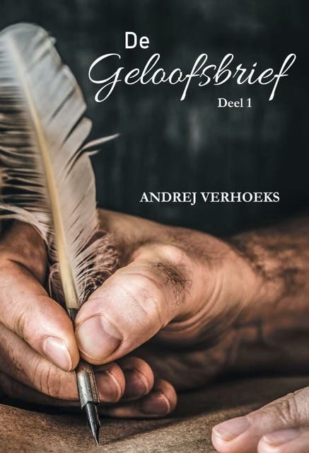 De Geloofsbrief 1 – omslag van het luisterboek van Andrej Verhoeks
