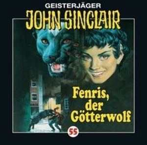 Fenris, der Götterwolf (John Sinclair 55) – okładka audiobooka, autor Jason Dark