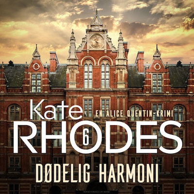 Dødelig harmoni – omslag til lydbogen af Kate Rhodes