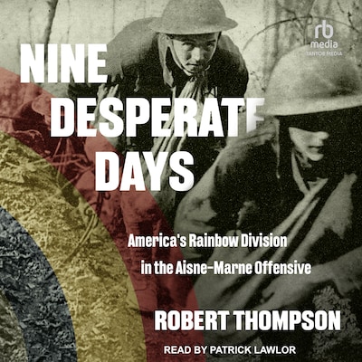 Nine Desperate Days – omslag til lydbogen af Robert Thompson
