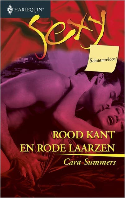 Rood kant en rode laarzen: schaamteloos – omslag van het luisterboek van Cara Summers