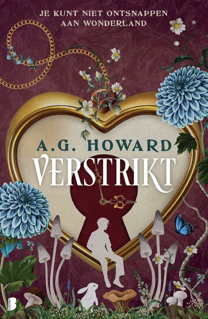 Verstrikt: Je kunt niet ontsnappen aan Wonderland – omslag van het luisterboek van A.G. Howard