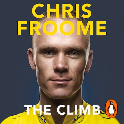 The Climb – omslag til lydbogen af Chris Froome