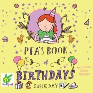 Pea's Book of Birthdays – okładka audiobooka, autor Susie Day