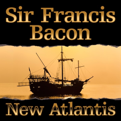 New Atlantis – omslag til lydbogen af Francis Bacon