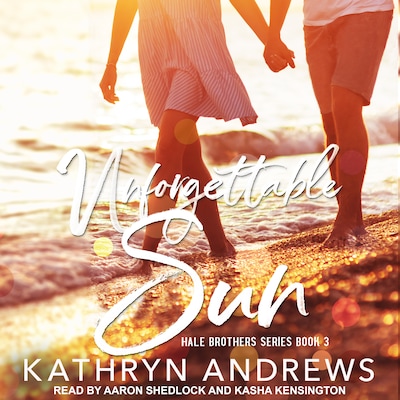 Unforgettable Sun – omslag til lydbogen af Kathryn Andrews