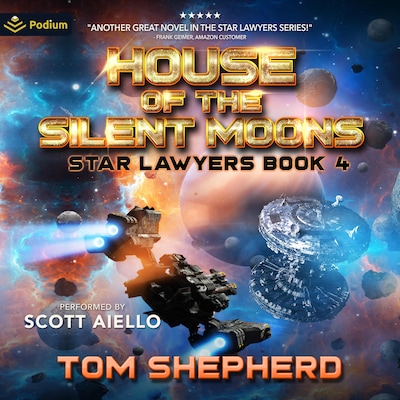 House of the Silent Moons – omslag til lydbogen af Tom Shepherd