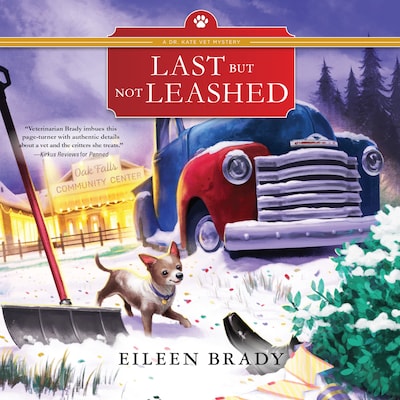 Last But Not Leashed – okładka audiobooka, autor Eileen Brady