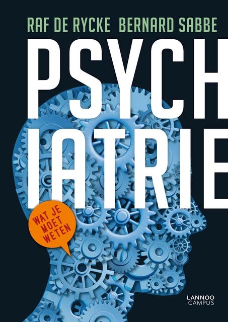 Psychiatrie – omslag van het luisterboek van Bernard Sabbe,Raf De Rycke