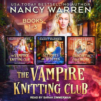 The Vampire Knitting Club Boxed Set – omslag til lydbogen af Nancy Warren