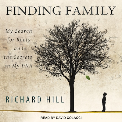 Finding Family – omslag til lydbogen af Richard Hill