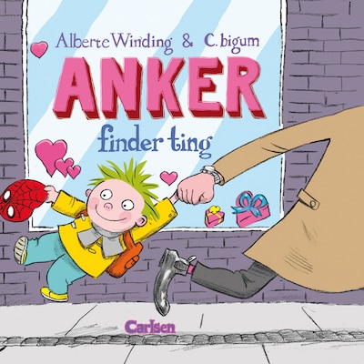 Anker finder ting – omslag til lydbogen af Alberte Winding