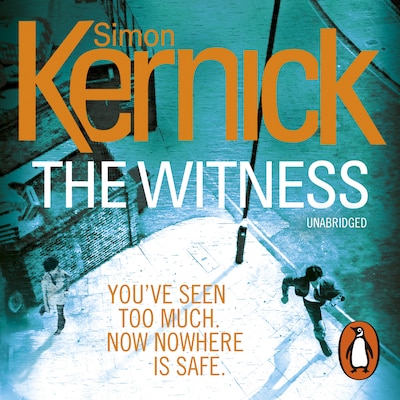 The Witness – omslag til lydbogen af Simon Kernick