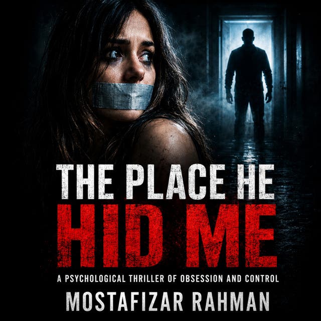 The Place He Hid Me: A Dark Psychological Thriller – omslag til lydbogen af Mostafizar Rahman
