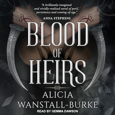Blood of Heirs – omslag til lydbogen af Alicia Wanstall-Burke